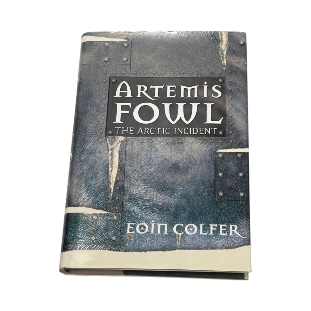 Artemis Fowl The Arctic Incident Colfer HC DJ  Book 2002 Disney First Edition